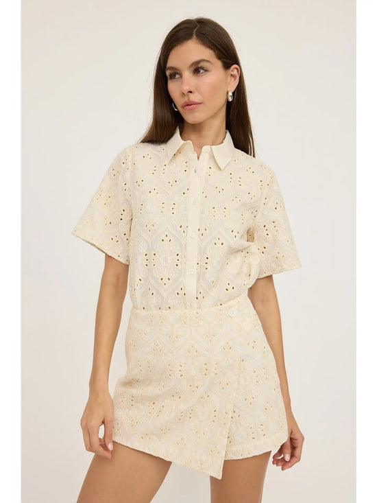 Vintage Mood Crochet Skort