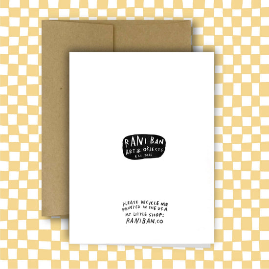 Late Alien Birthday Card