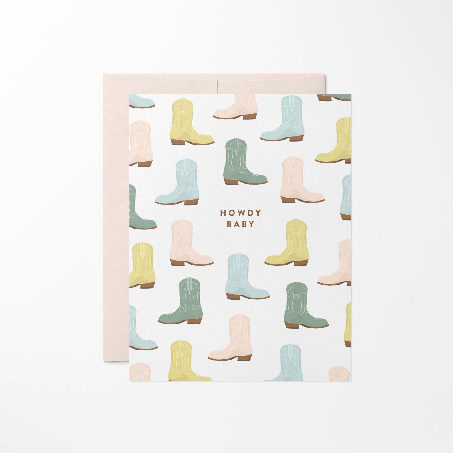 Howdy Baby Card