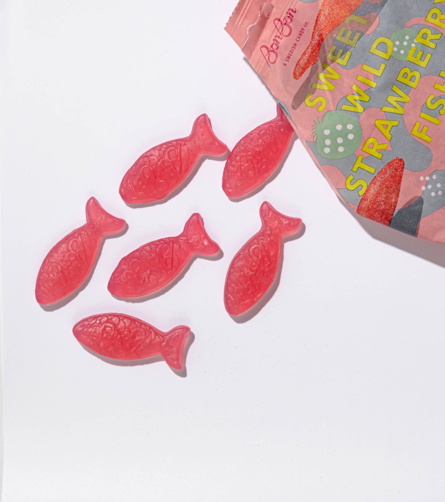 Sweet Wild Strawberry Fish Swedish Fish