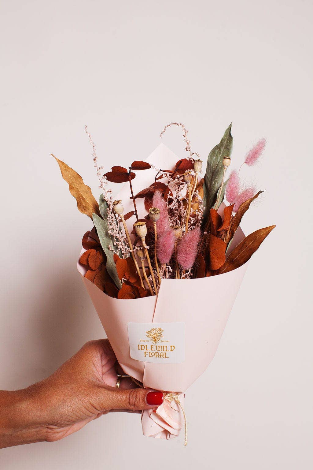 Autumn Dried Flower Mini Bouquet