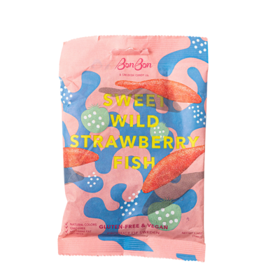 Sweet Wild Strawberry Fish Swedish Fish