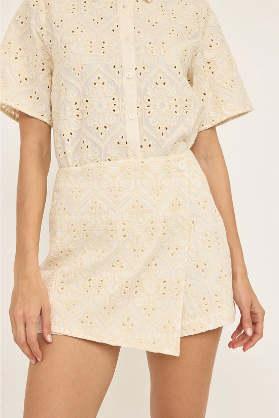 Vintage Mood Crochet Skort