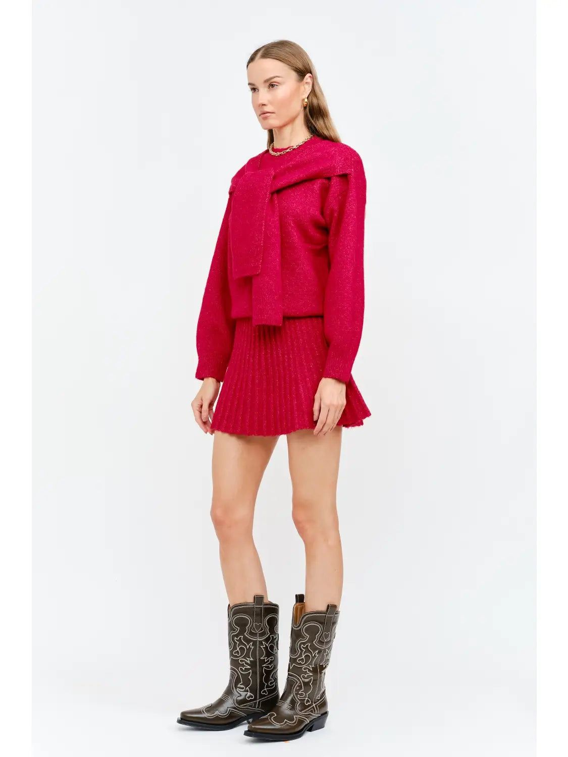Beau Red Sweater