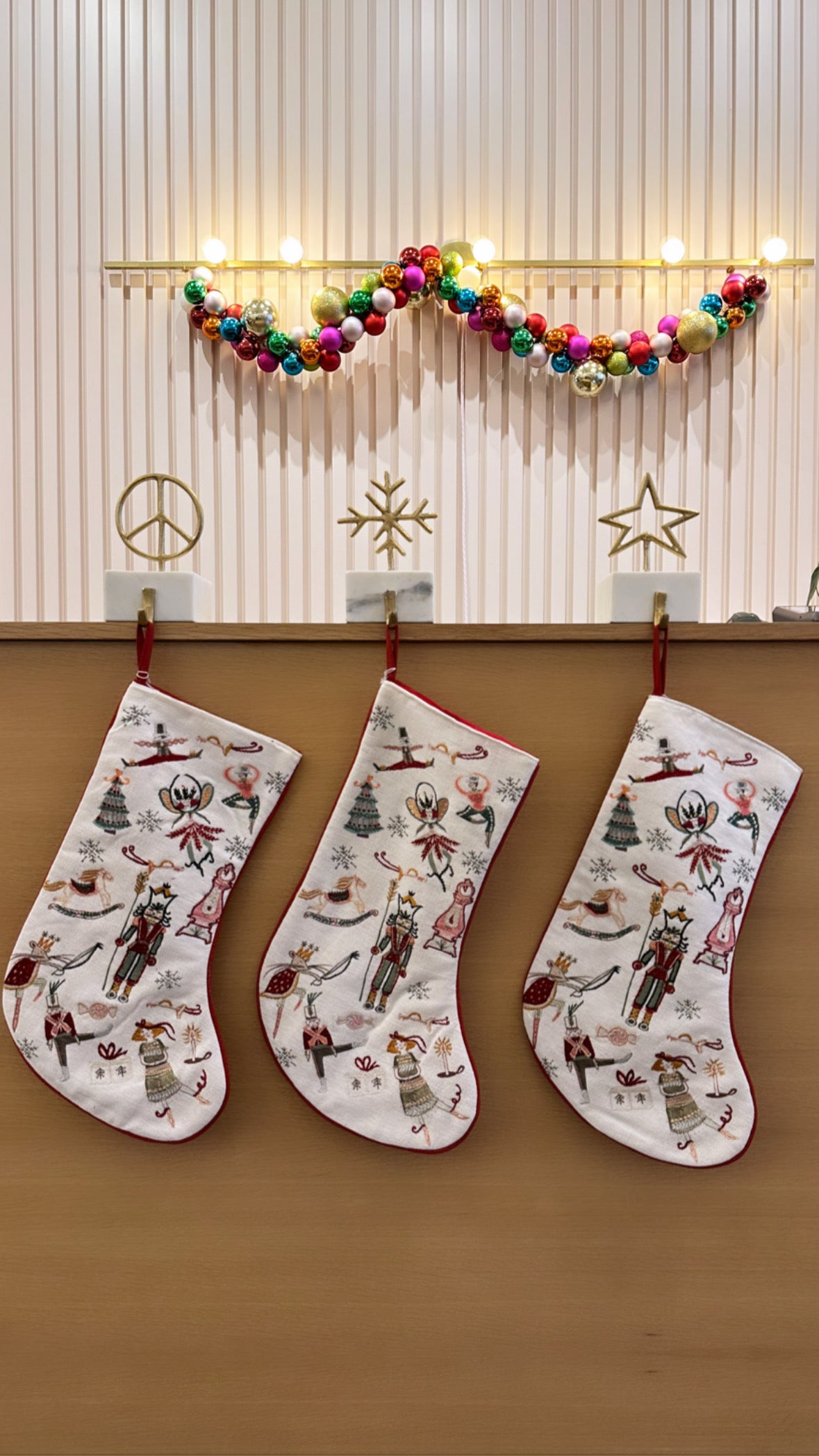 Nutcracker's Waltz Stocking