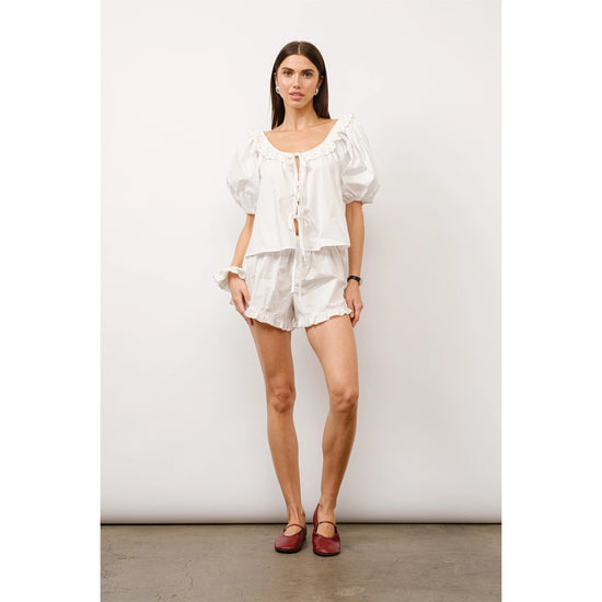 Thea Ruffle Hem Boxer Shorts
