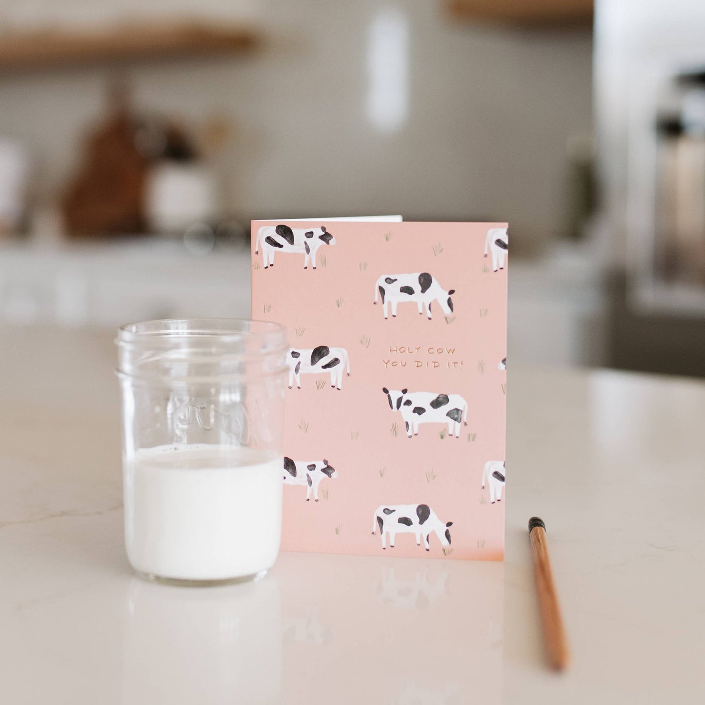 Cow Congrats Card