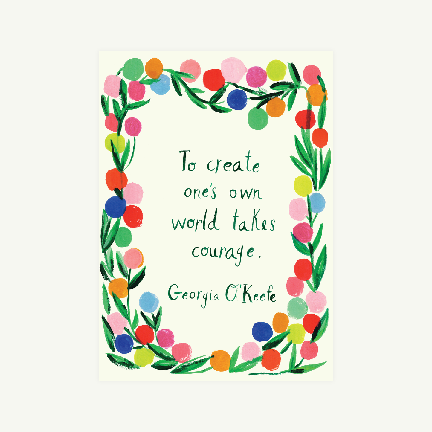 Georgia's Courage Card