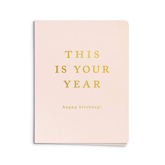 Your Year Birthday Card