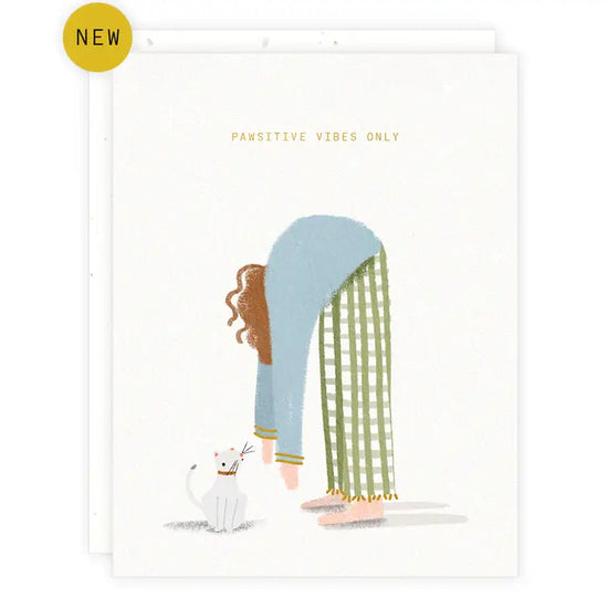 Pawsitive Vibes Card