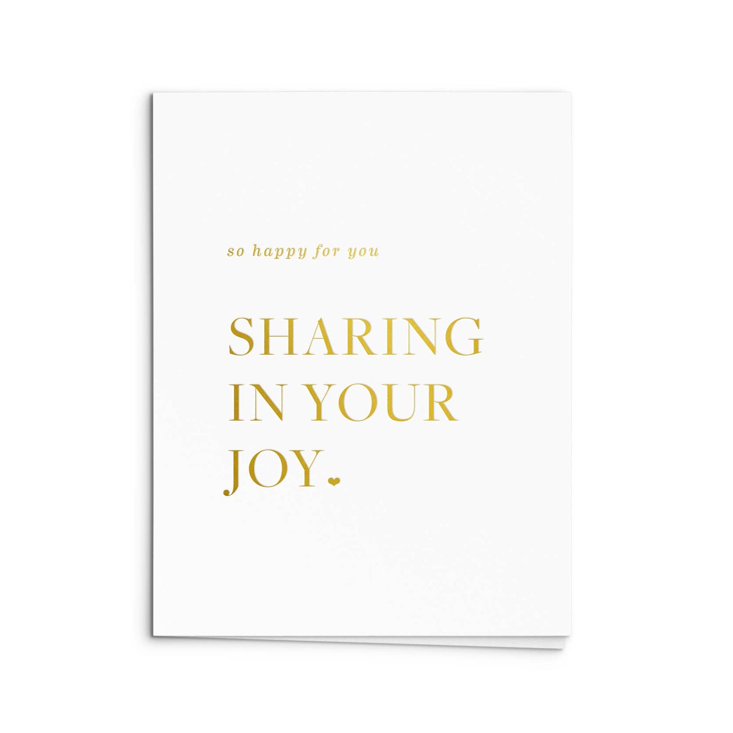 Sharing Your Joy Card
