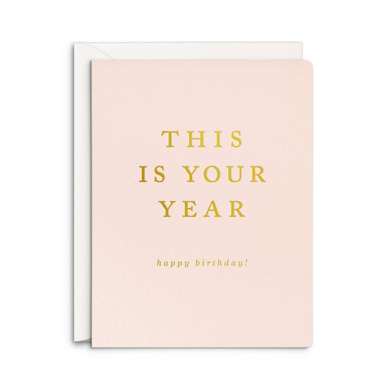 Your Year Birthday Card