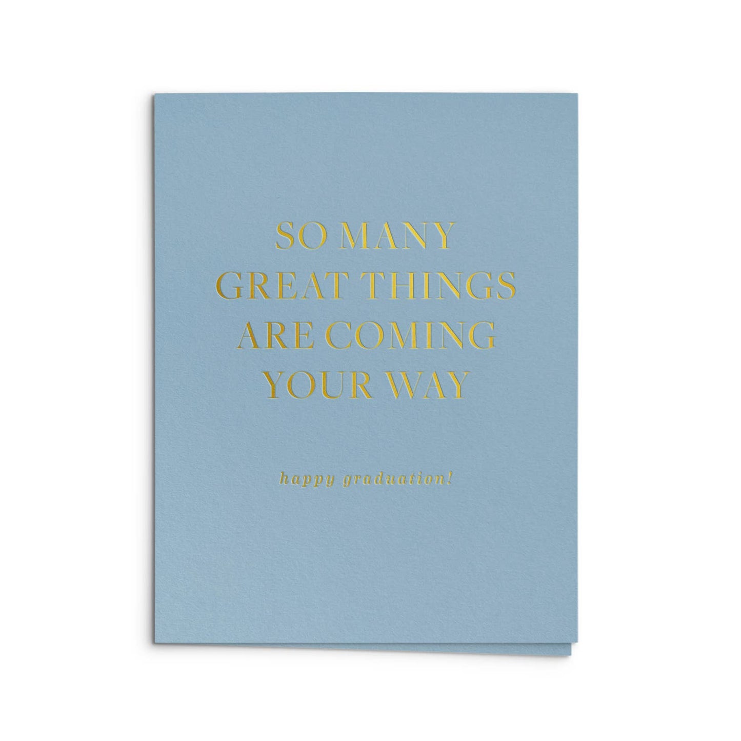 Great Things Graduation Card