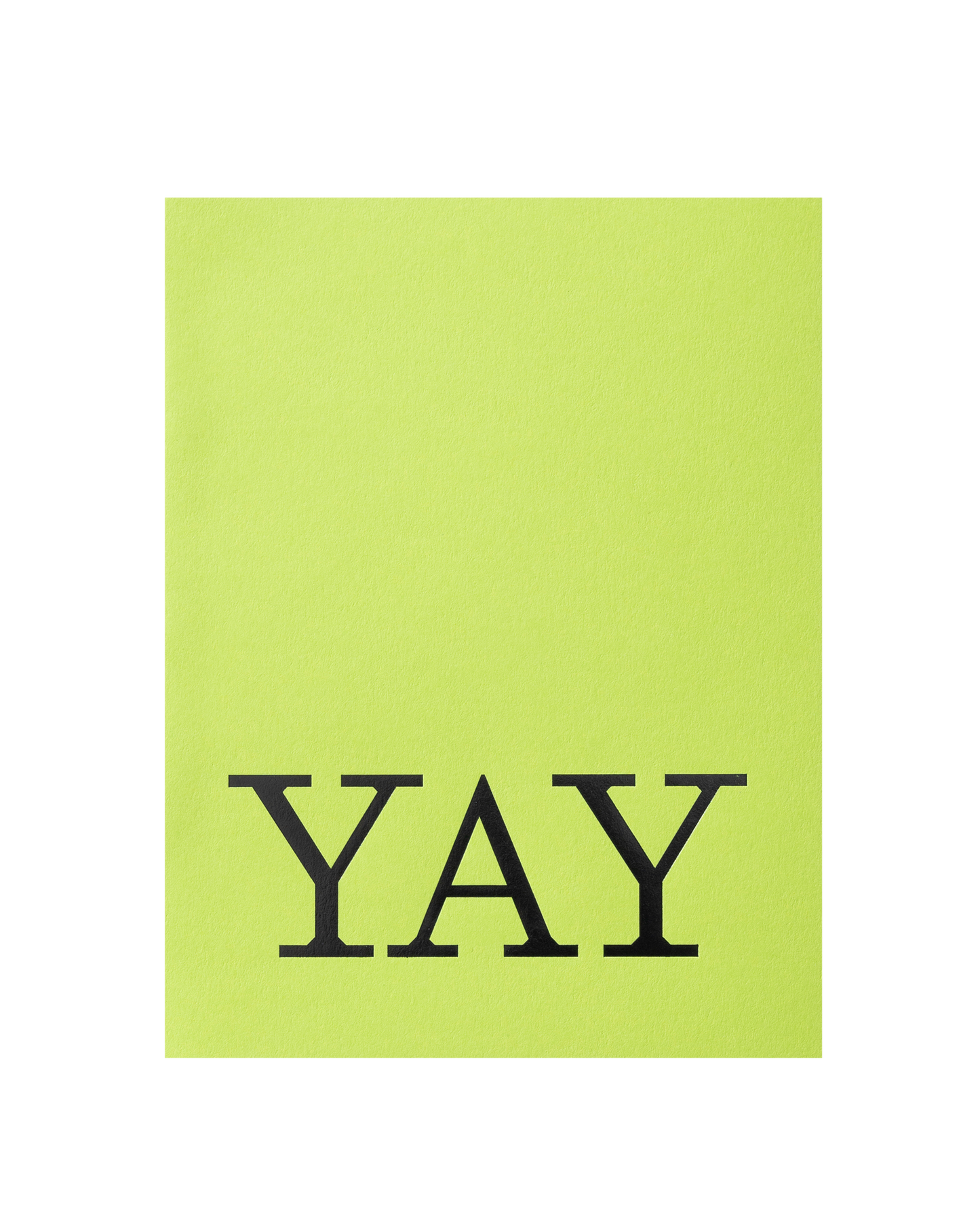 YAY Card