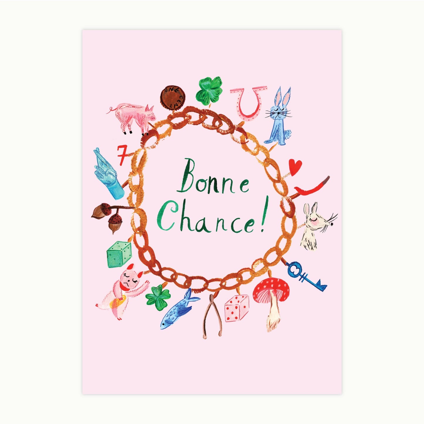 Bonne Chance Card