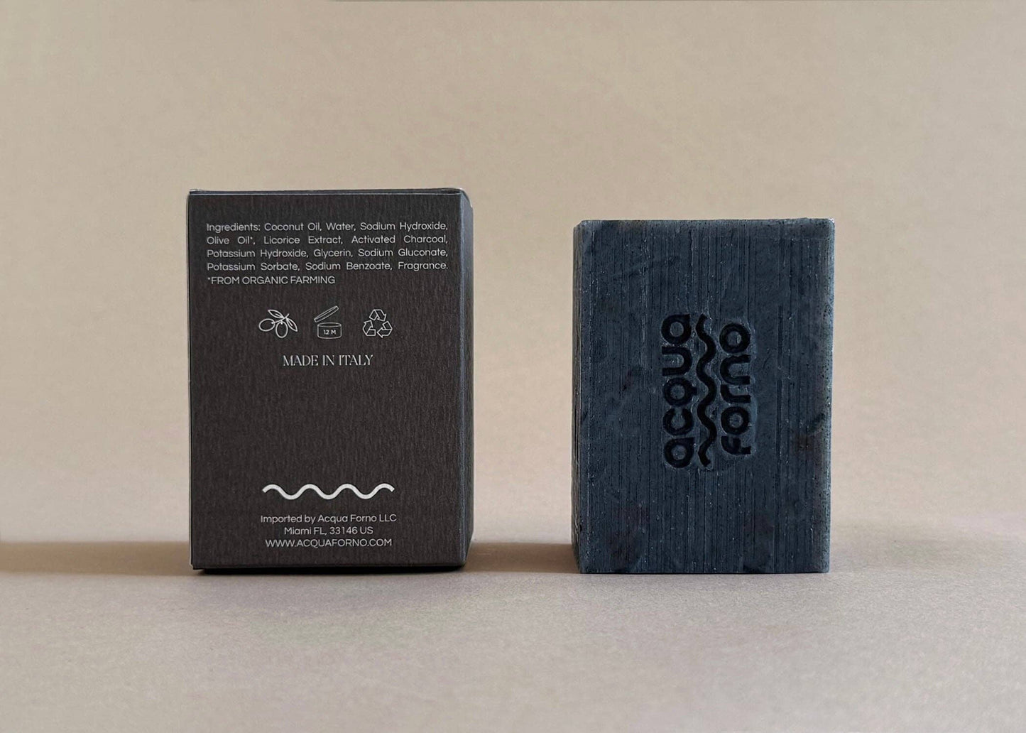 Tuscan Charcoal Bliss Handmade Soap Bar