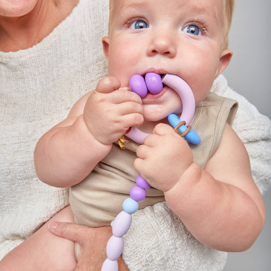 Plum Arch Ring Teether