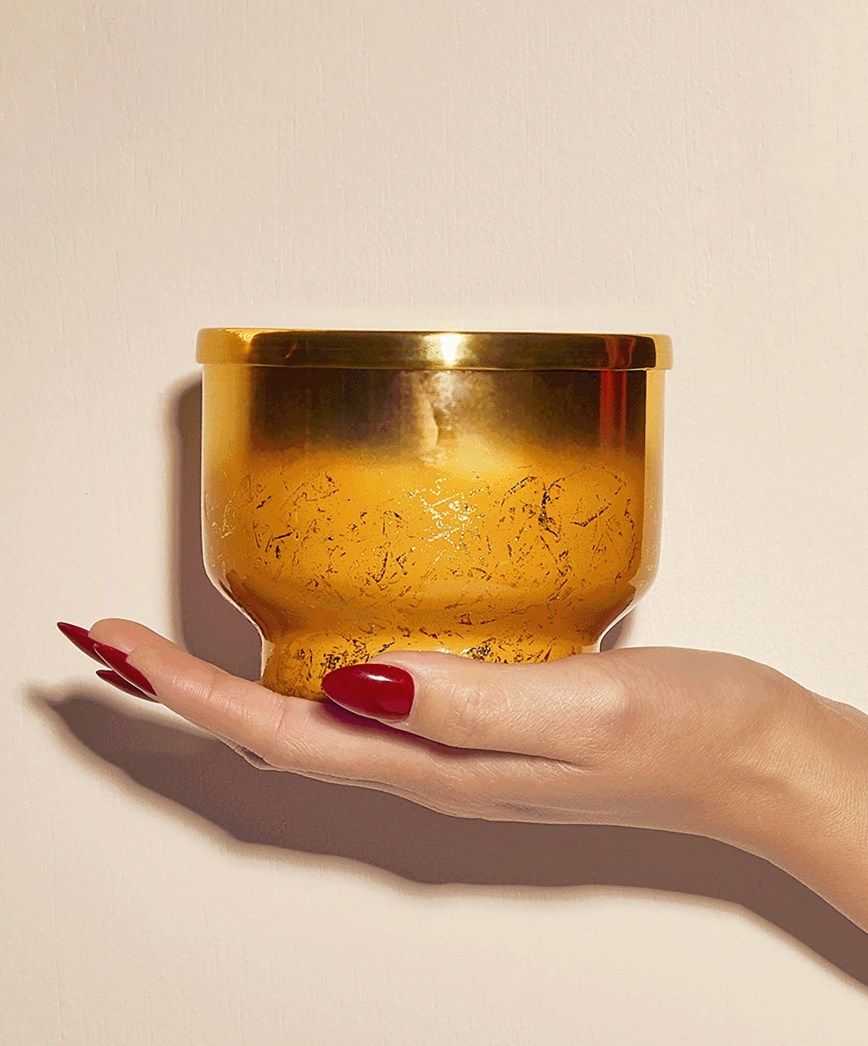Pumpkin Dulce Glimmer Inverted Candle