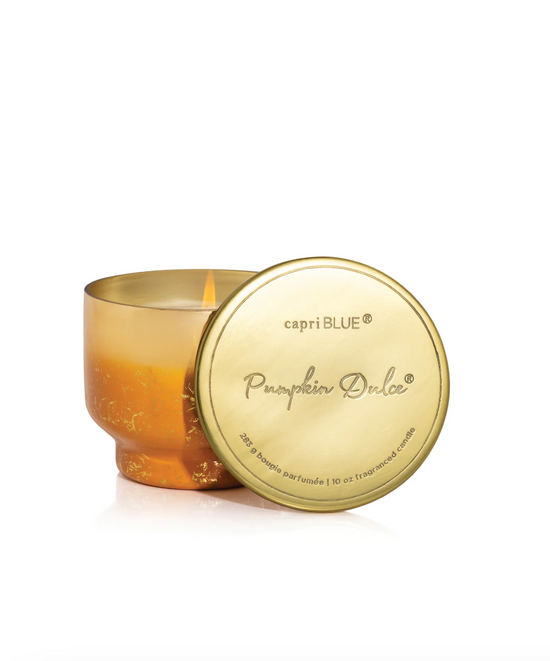Pumpkin Dulce Glimmer Inverted Candle