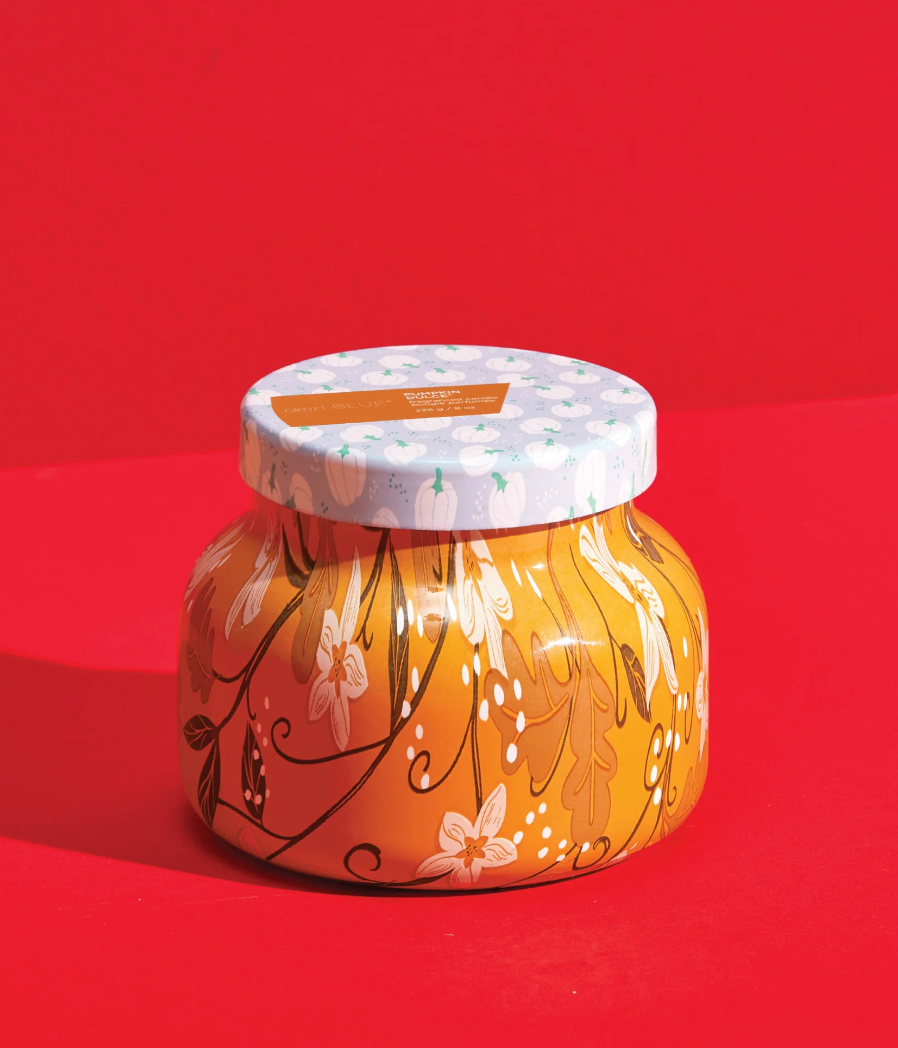 Pumpkin Dulce Pattern Play Petite Candle