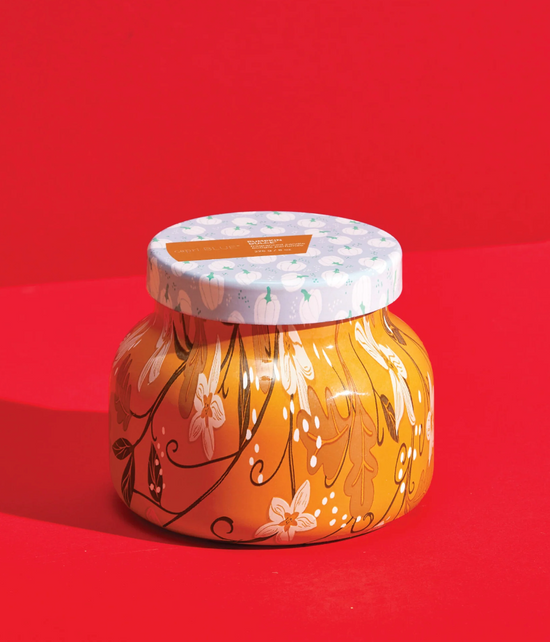 Pumpkin Dulce Pattern Play Petite Candle