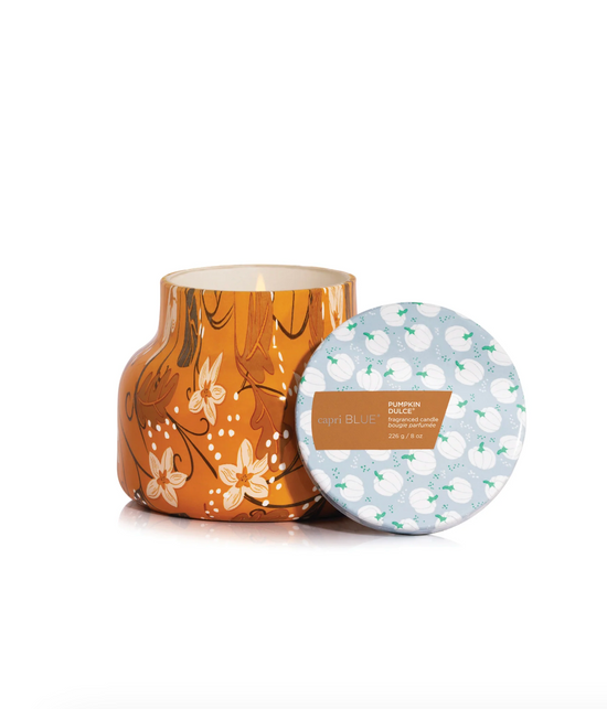 Pumpkin Dulce Pattern Play Petite Candle