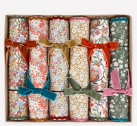 Meri Meri x Liberty Fall  Crackers With Velvet Bows