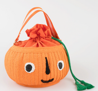 Trick Or Treat Pumpkin  Basket Bag