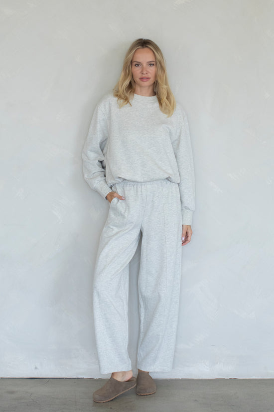 Bubble Hem Sweatshirt