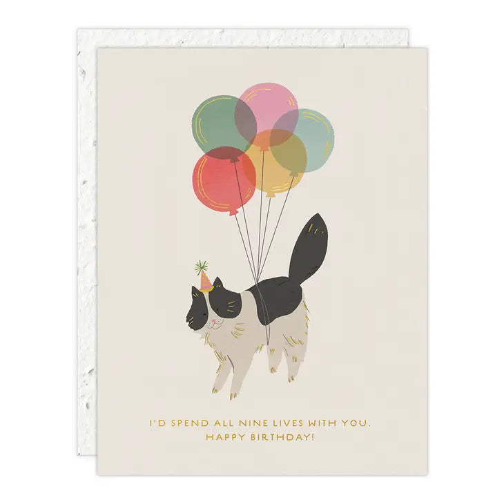 Birthday Kitty Card