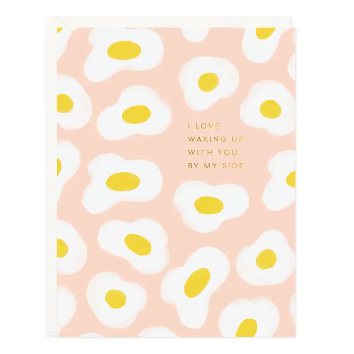 Eggs With You Card