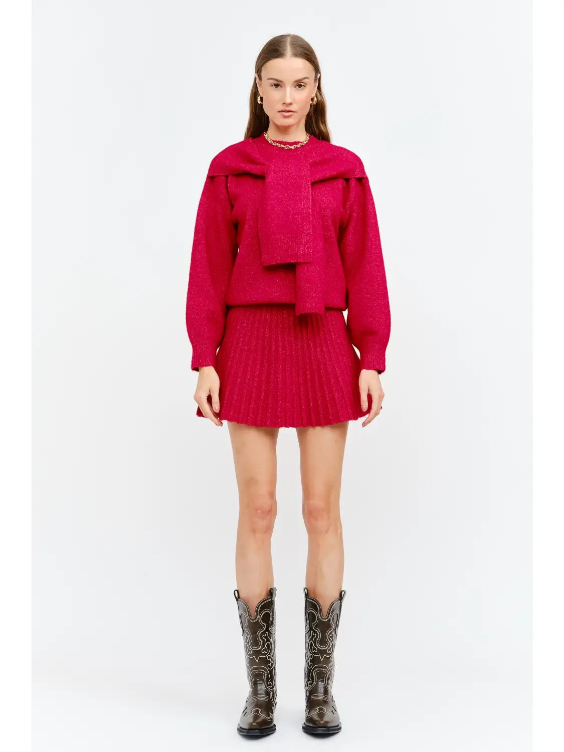 Beau Red Sweater