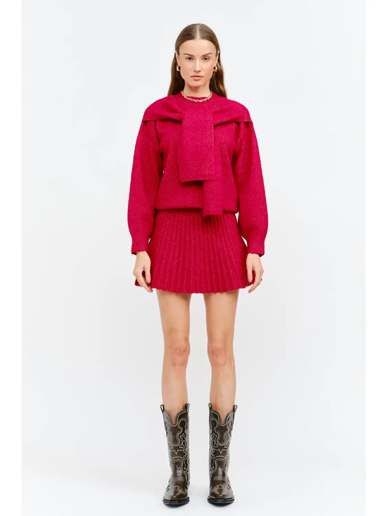 Beau Red Sweater