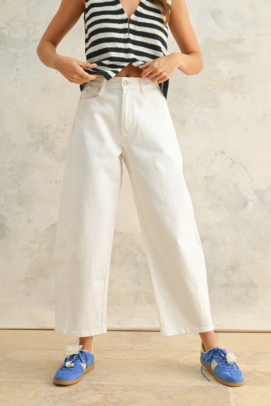 Loose Fit Denim Pants