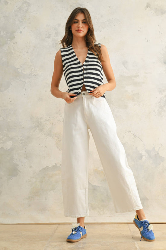 Loose Fit Denim Pants