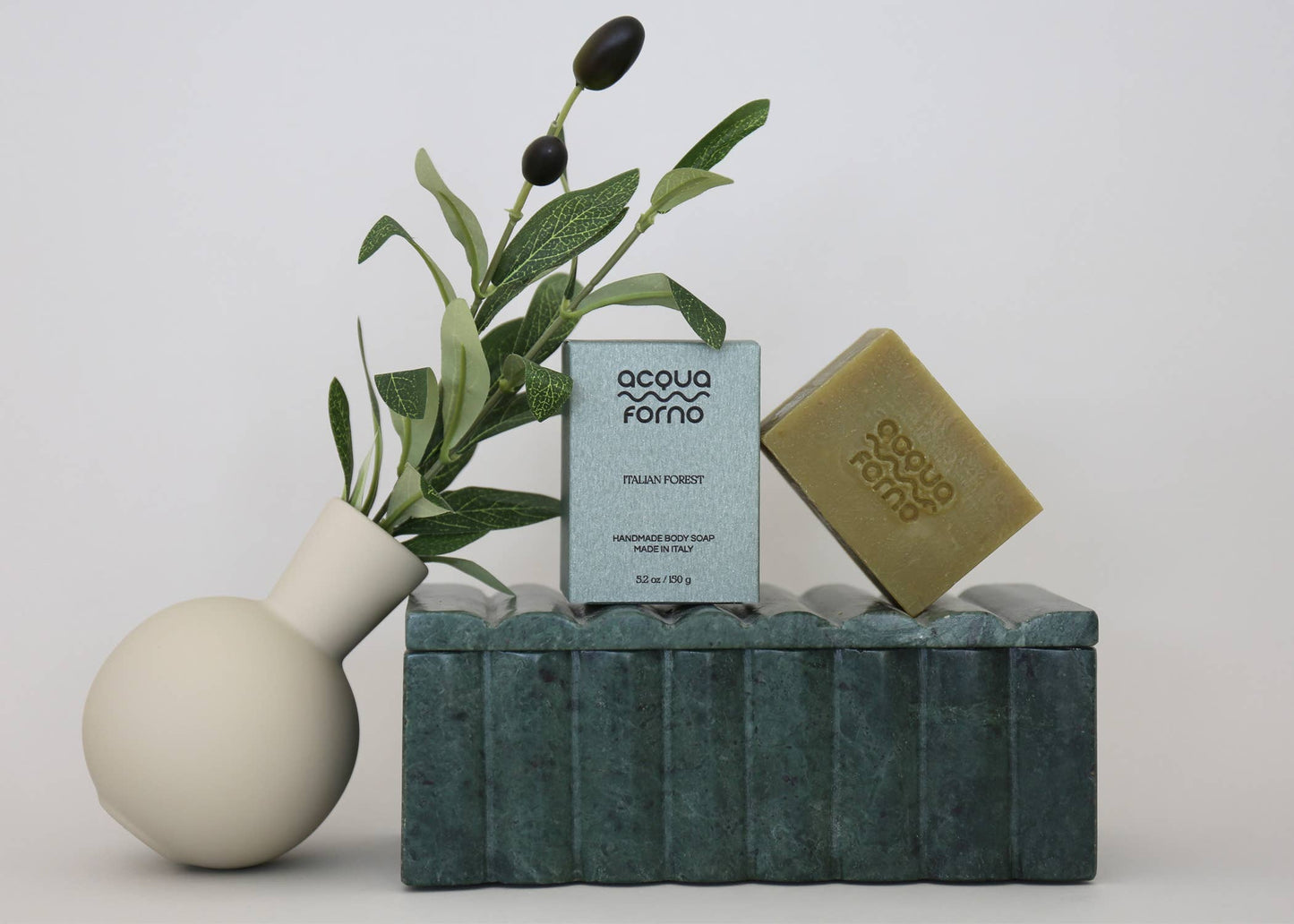 Italian Green Forest Handmade Soap Bar