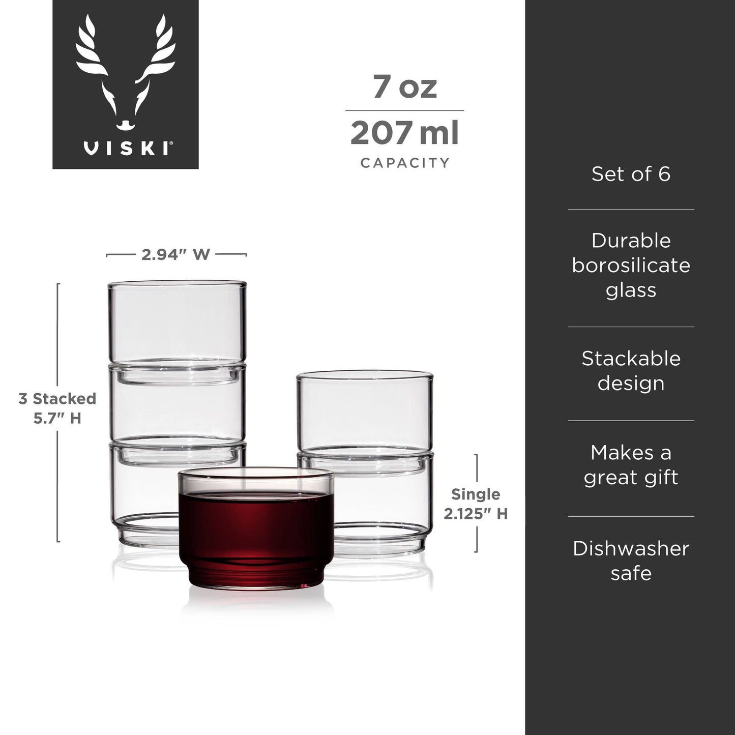 Stackable Bodega Glasses