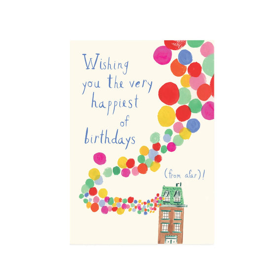 Birthday Balloons Card