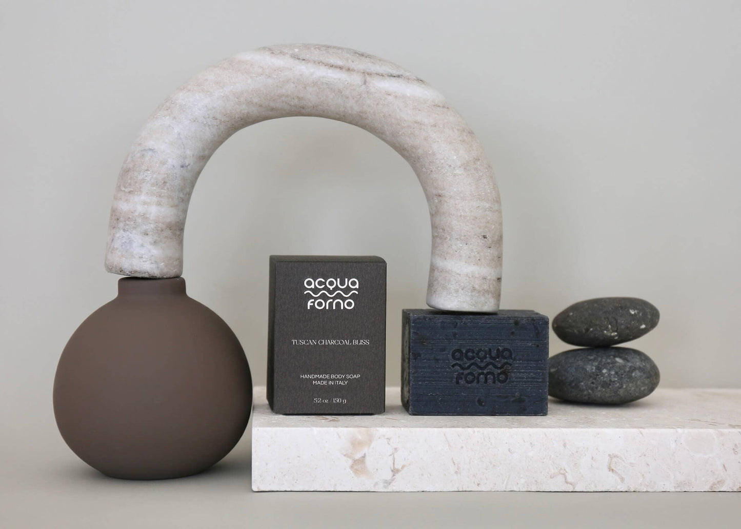 Tuscan Charcoal Bliss Handmade Soap Bar