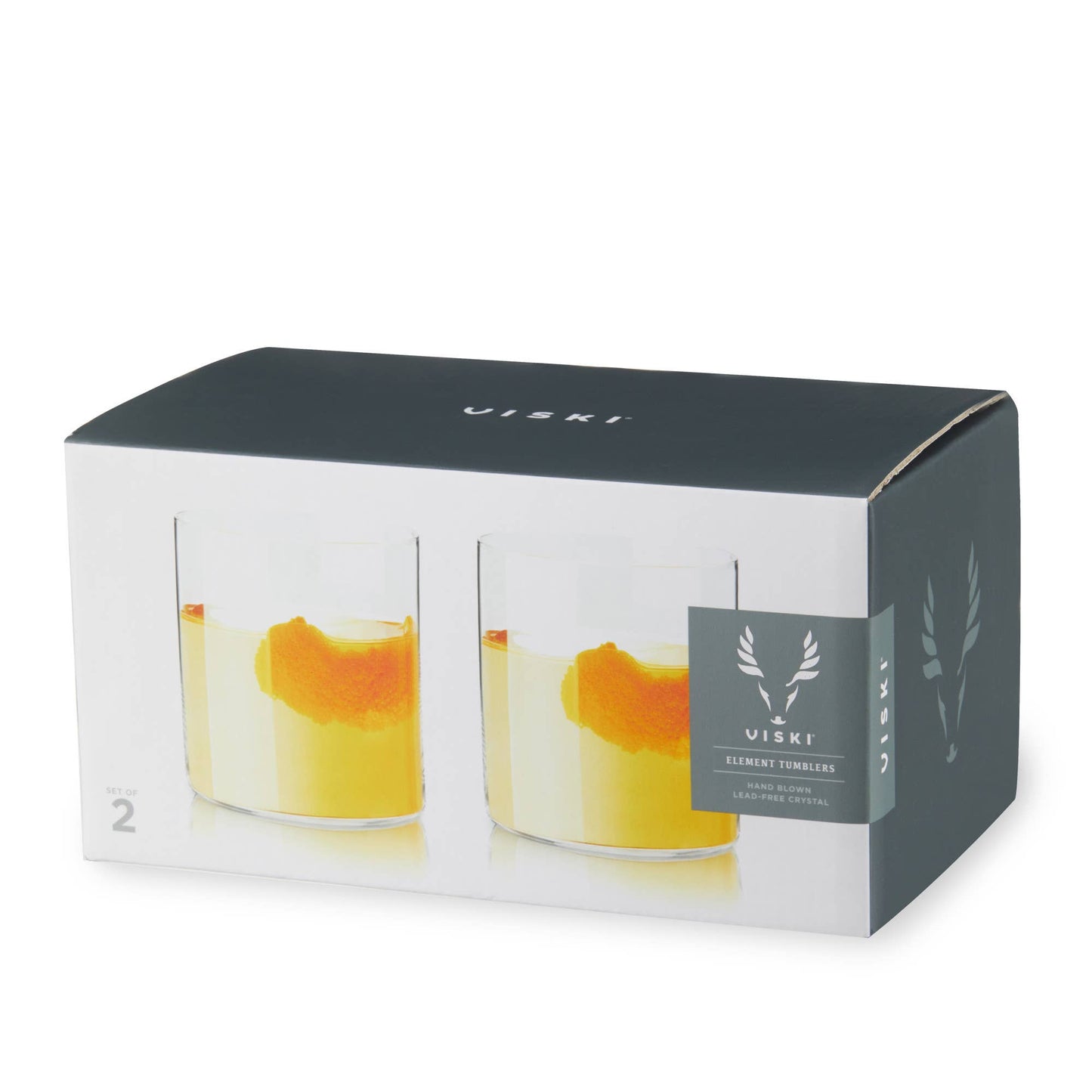 Raye Element Crystal Rocks Tumblers
