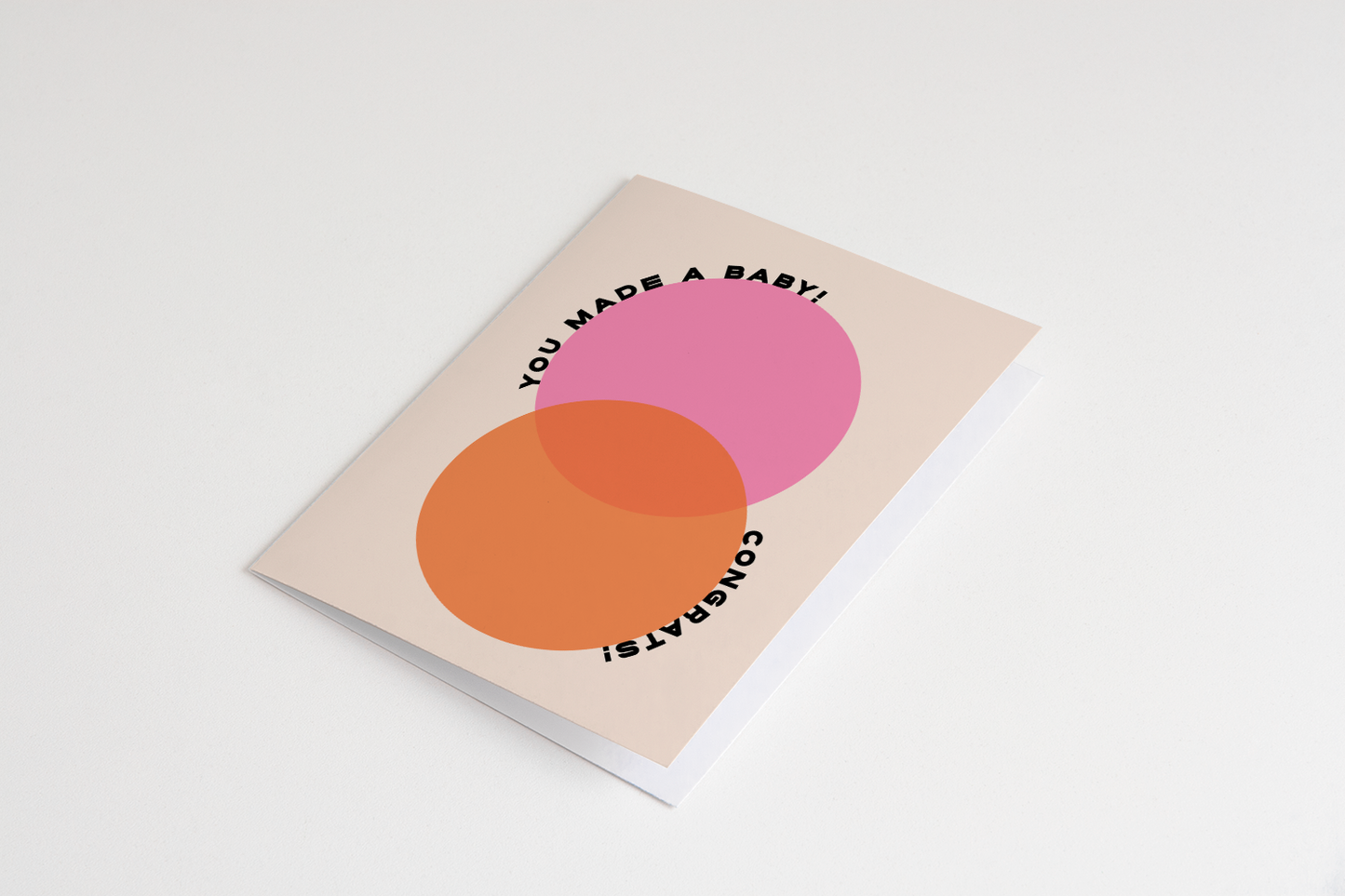 You Made A Baby Card