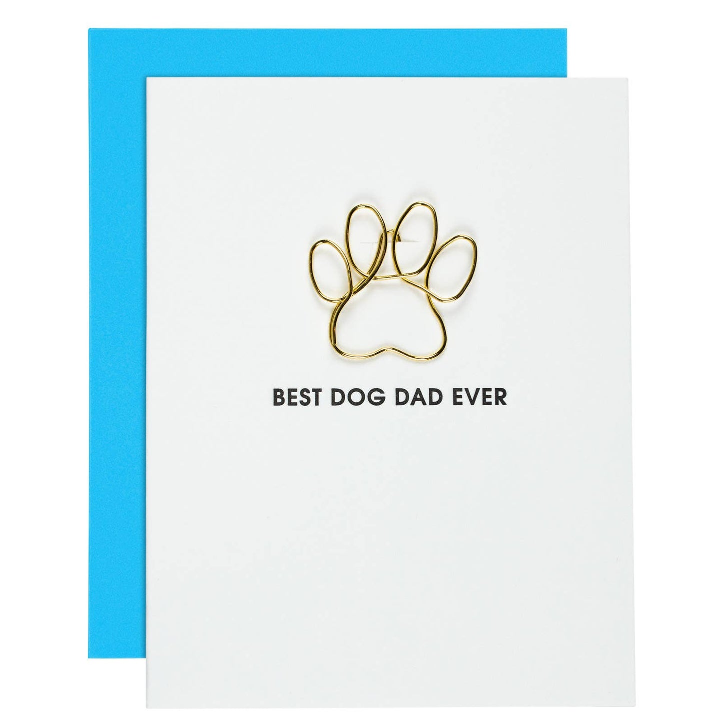 Best Dog Dad Ever Paper Clip Card