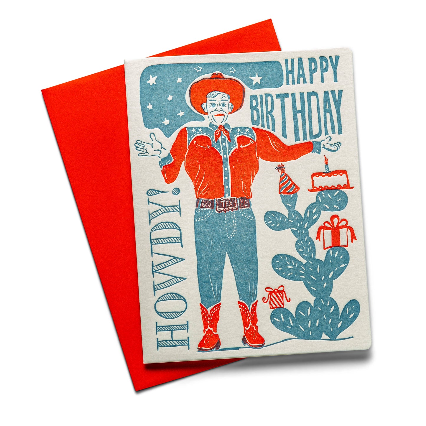 Big Tex Birthday Card