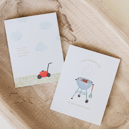 Dad Mower Card
