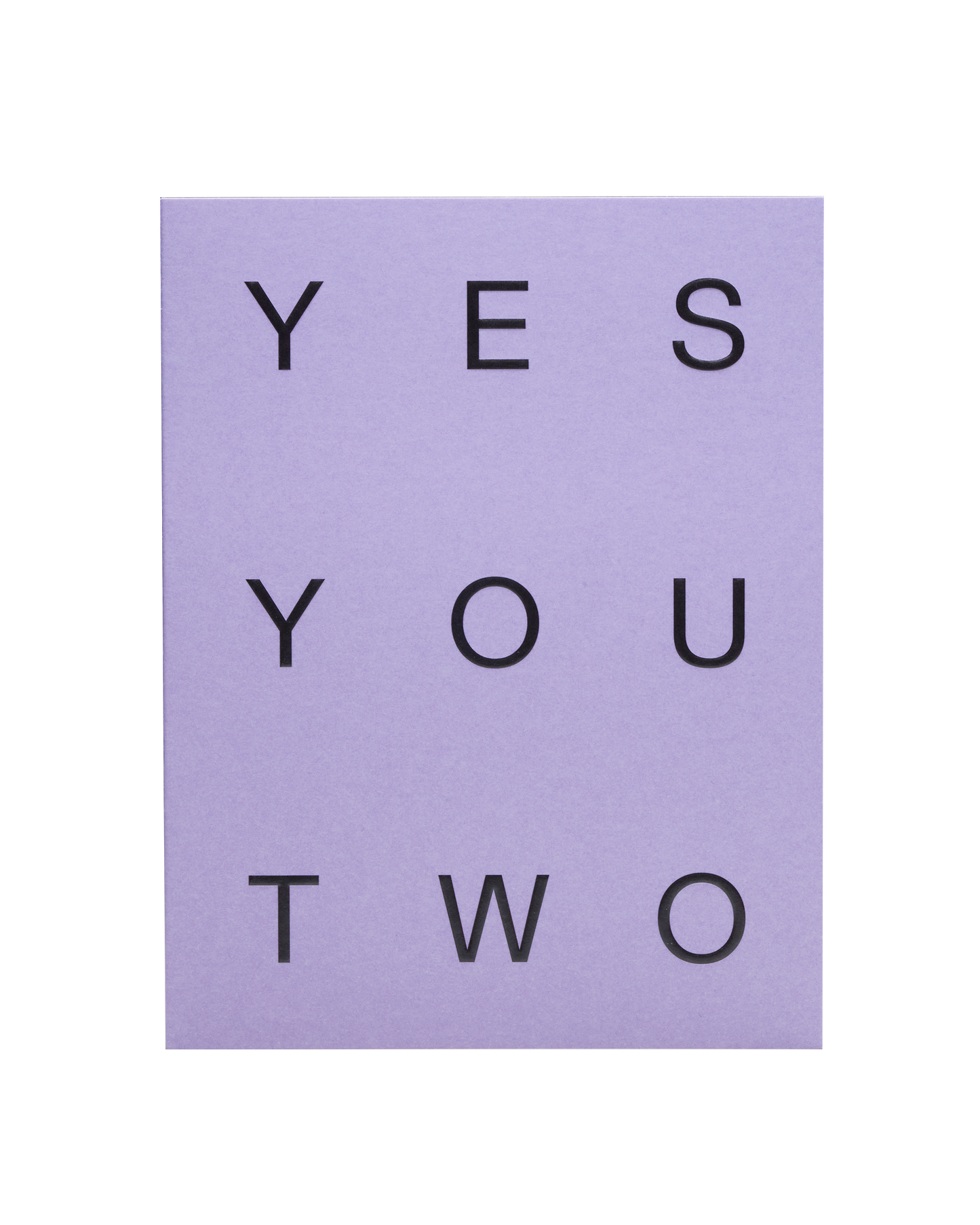 Yes You Two Card