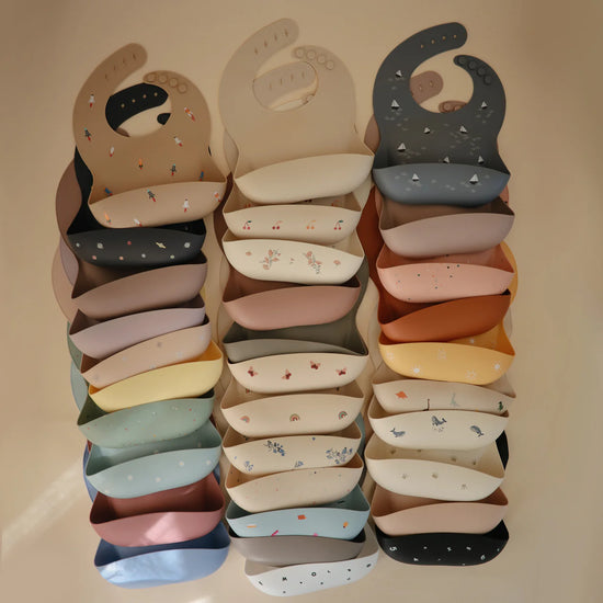 Silicone Baby Bib Bows