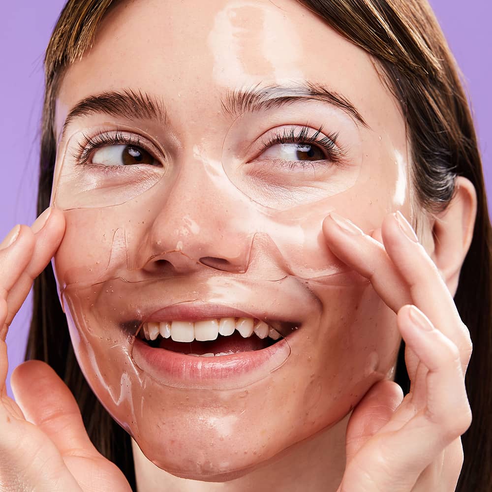 Serve Chilled Bubbly Hydrogel Mask
