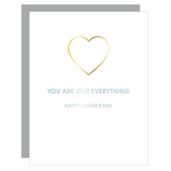 You Are Our Everything Father's Day Paper Clip Card