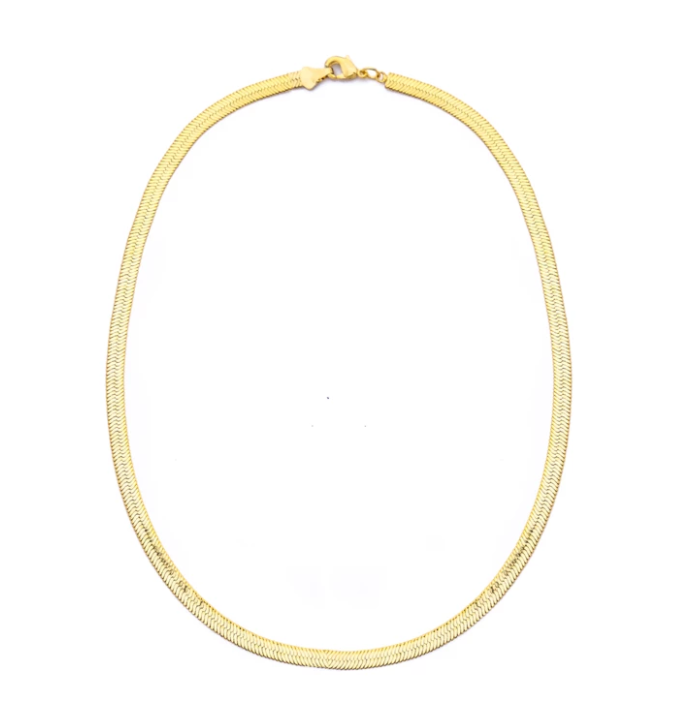 Natalia Herringbone Necklace
