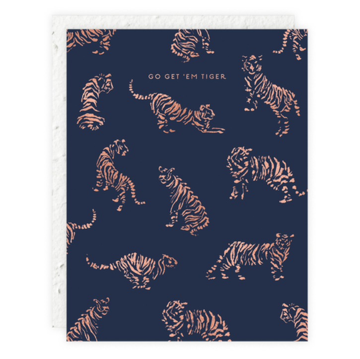Go Get 'Em Tiger Card